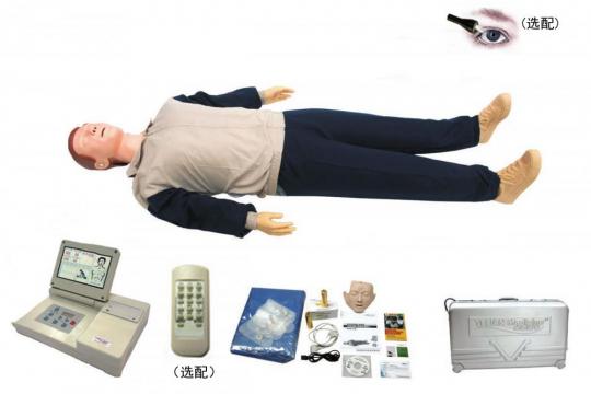 大屏幕液晶彩顯高級電腦心肺復(fù)蘇模擬人KAS/CPR690F