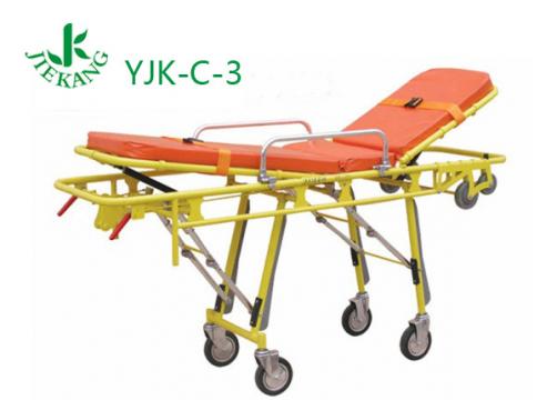 捷康鋁合金<font color=red>救護(hù)車(chē)擔(dān)架</font> YJK-C-3